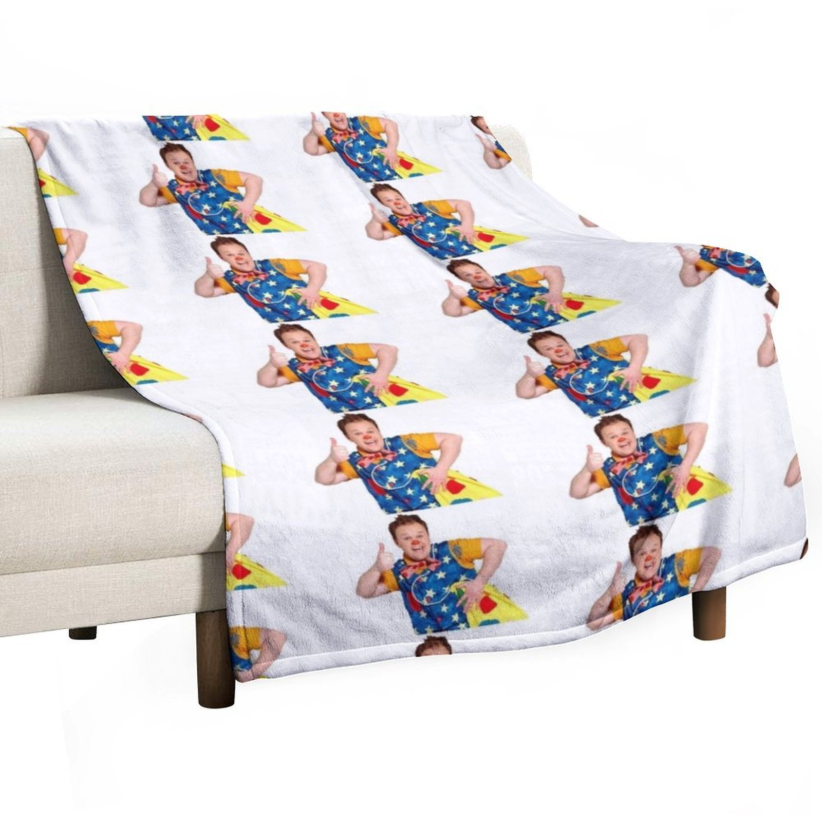 Christmas Throw Blanket - Плед Mr Tumble: уютное одеяло для