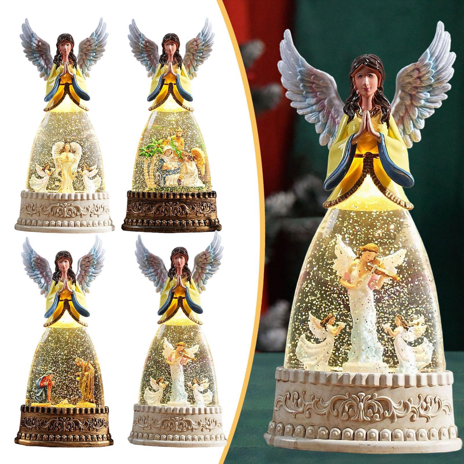 Snow Globe Musical - Музыкальный Рождественский снежный шар, настольный орнамент,
