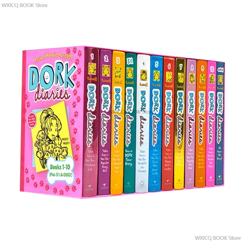 Gift Box Wrap Set - 12 книг, подарочная коробка в комплекте,