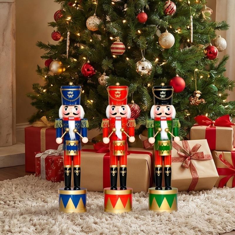 Nutcracker Figurine - 36 см деревянные щелкунчики, барабан, фигурка
