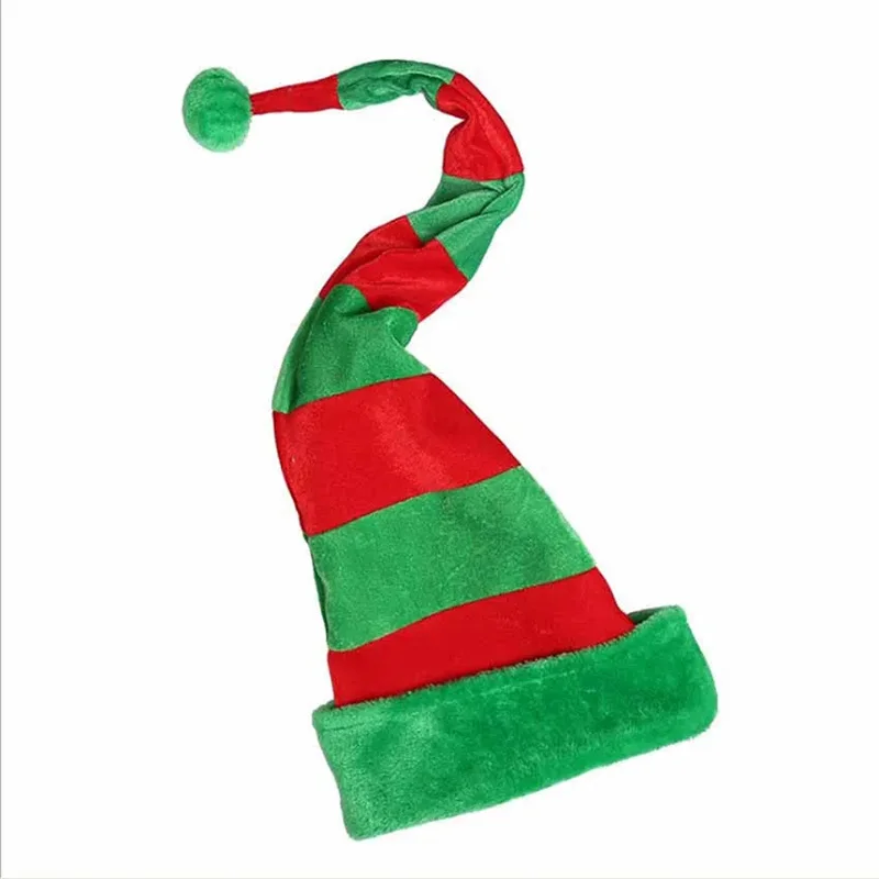Santa Hat Plush - Рождественская шапка, плюшевая шляпа Санта-Клауса, украшение,