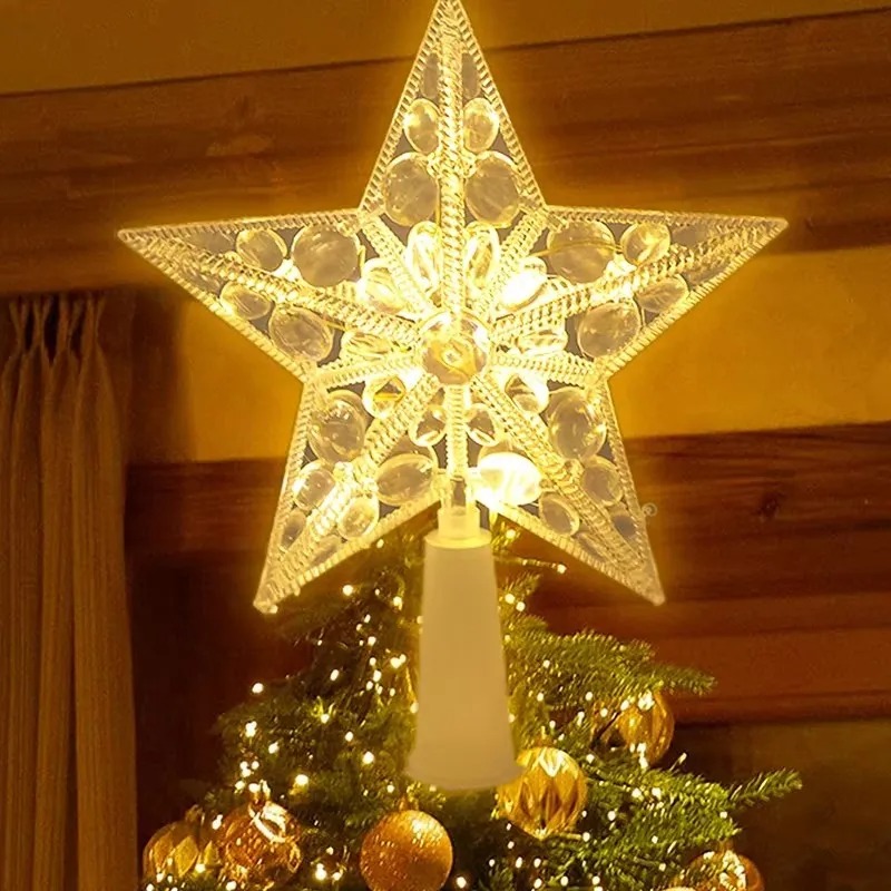 Star Tree Topper - Светящийся рождественский топпер для елки 15