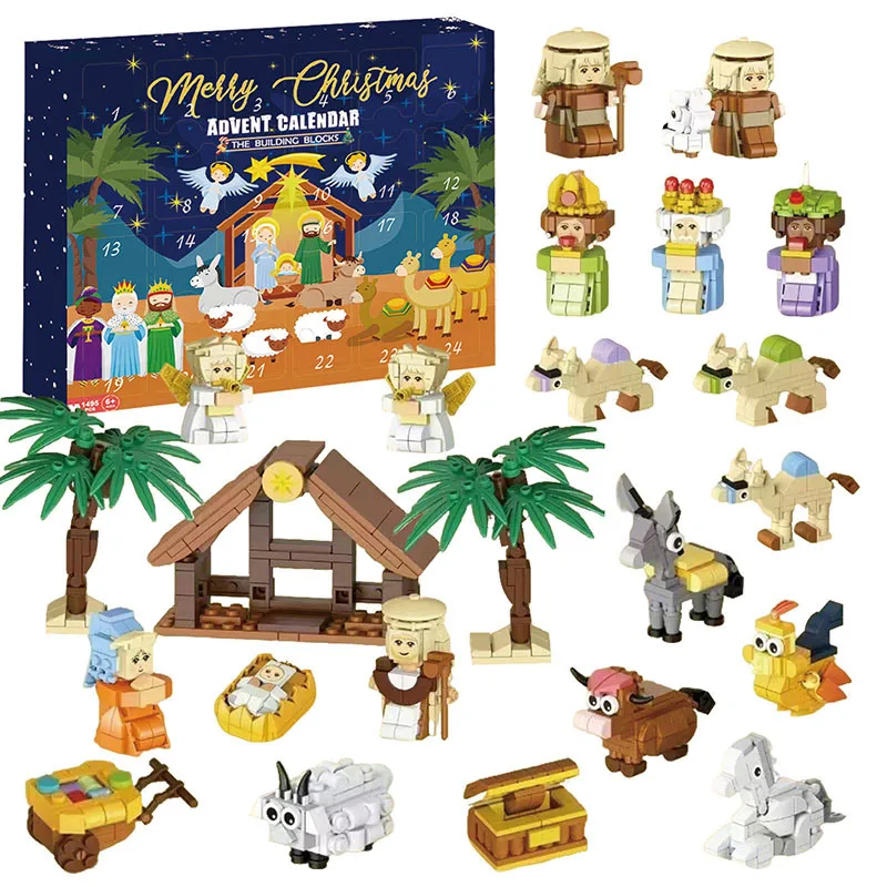Advent Calendar Gift - DIY Рождественский адвент-календарь Подарочная коробка Рождество