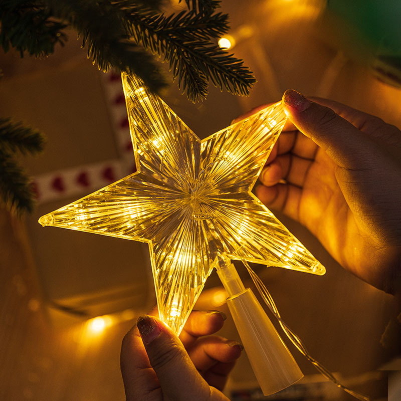 Star Tree Topper - 15/19/23 см Рождественская елка Верхняя звезда
