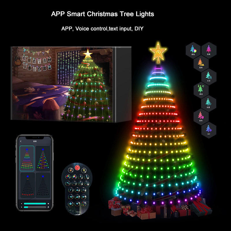 Star Tree Topper - 7 футов, 400 светодиодов, умные елочные