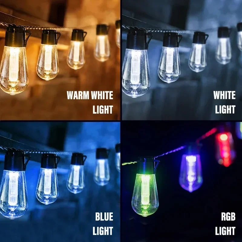 Led Fairy String Lights - Светодиодные солнечные гирлянды IP65 Солнечная лампа