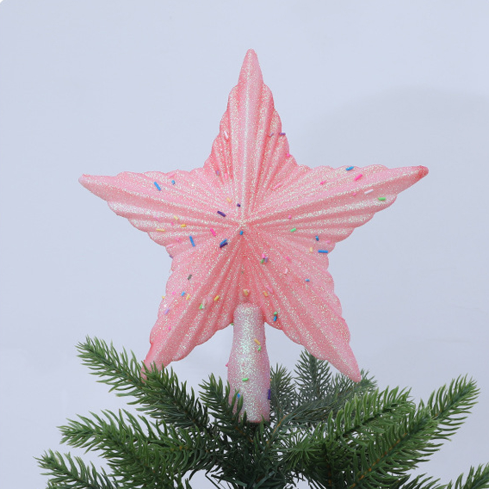 Star Tree Topper - Рождественская елка Топ Звезда Орнамент Розовый
