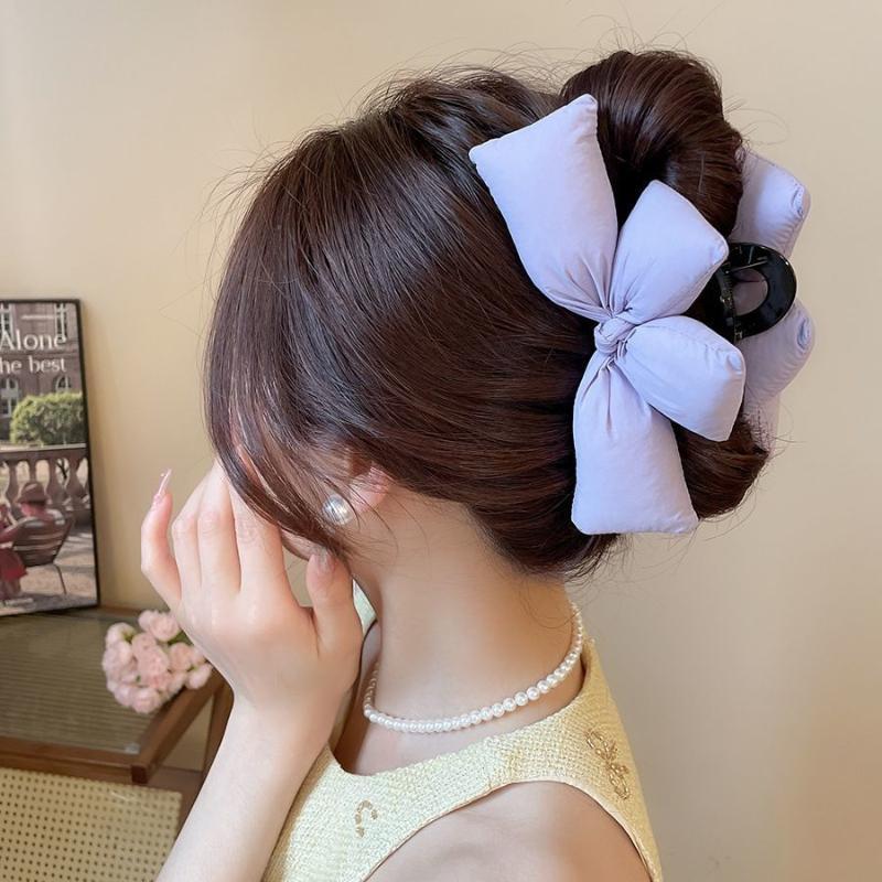 Ribbon Bow Gift - Женская 3D заколка для волос с
