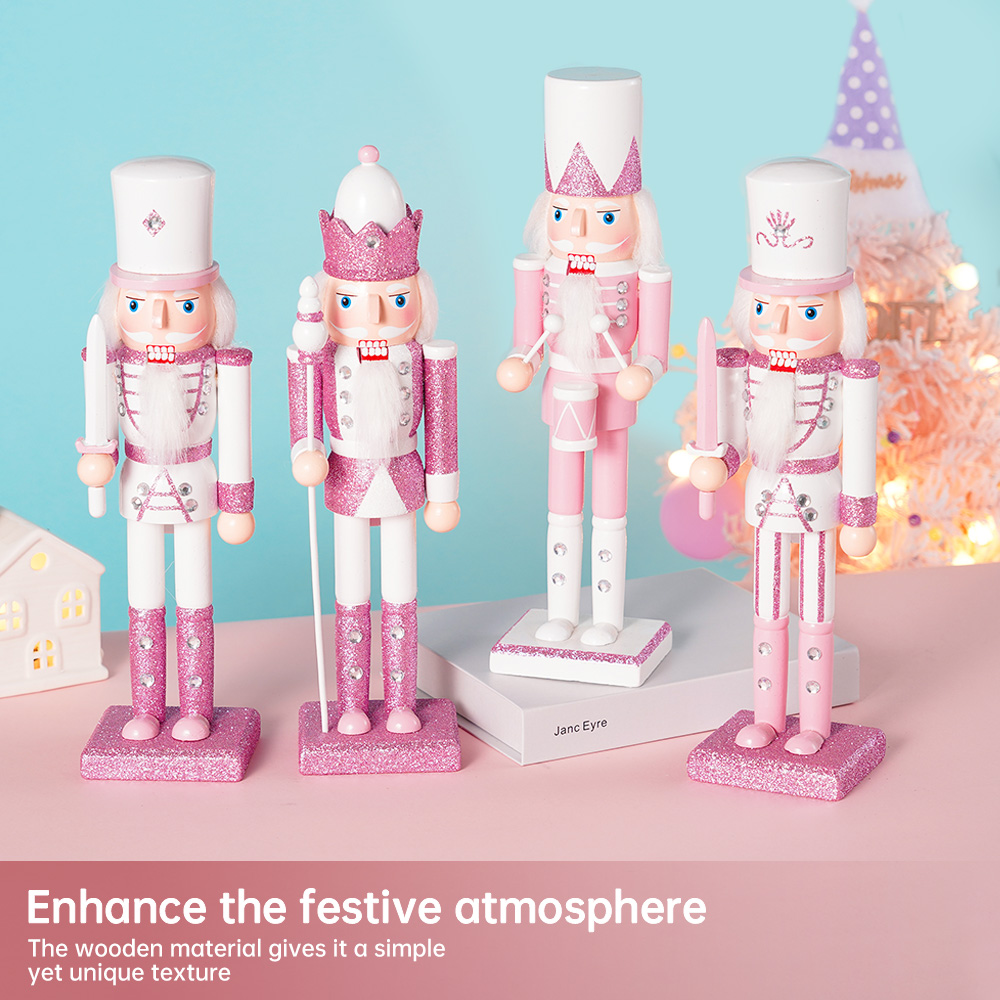 Nutcracker Figurine - 30 см деревянная фигурка Щелкунчика, кукольная