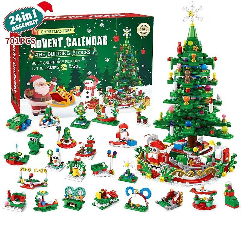 Advent Calendar Gift - Горячая рождественская серия, подарочная коробка с