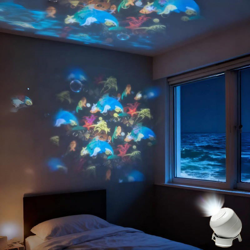 Christmas Lights Outdoor - Динамический проектор-светильник с вращающимся рождественским и