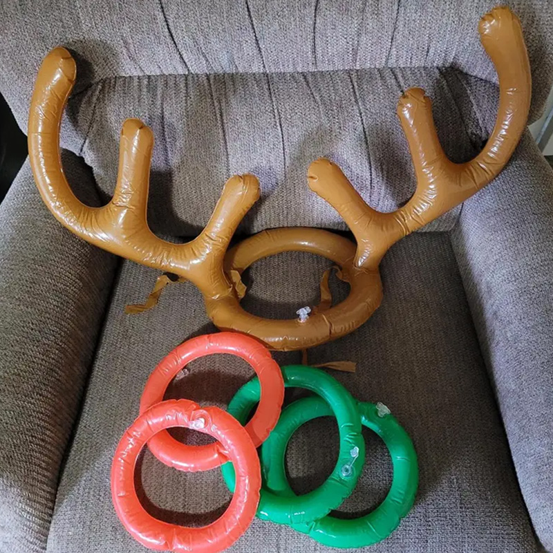 Reindeer Antlers Headband - 1/3/5 компл., рождественская игра, надувная шляпа