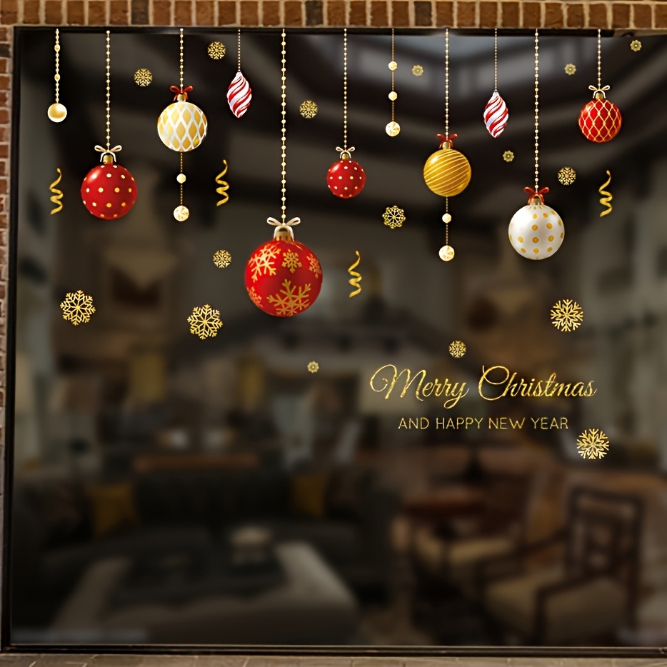 1 шт. многоразовые наклейки на – обзор и цена Snowflake Window Decal