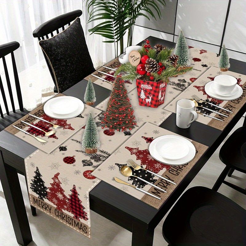 Набор американских рождественс – обзор и цена Christmas Table Runner