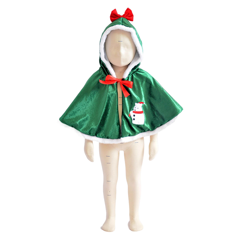 Рождественское пончо с капюшон – обзор и цена Elf Costume Christmas