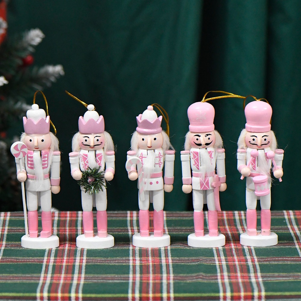 Набор из 5 винтажных расписных – обзор и цена Nutcracker Figurine