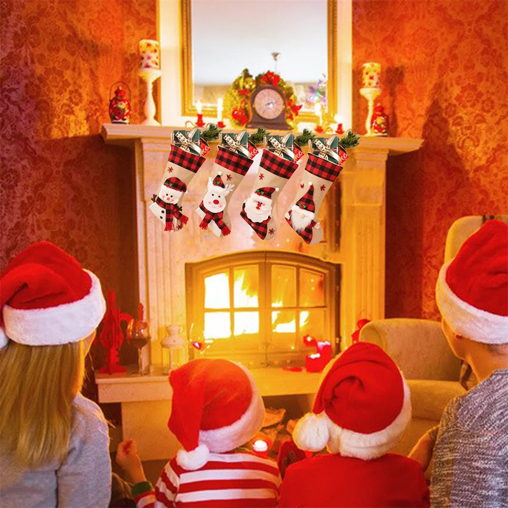 Рождественские праздничные чул – обзор и цена Christmas Stocking Hanging
