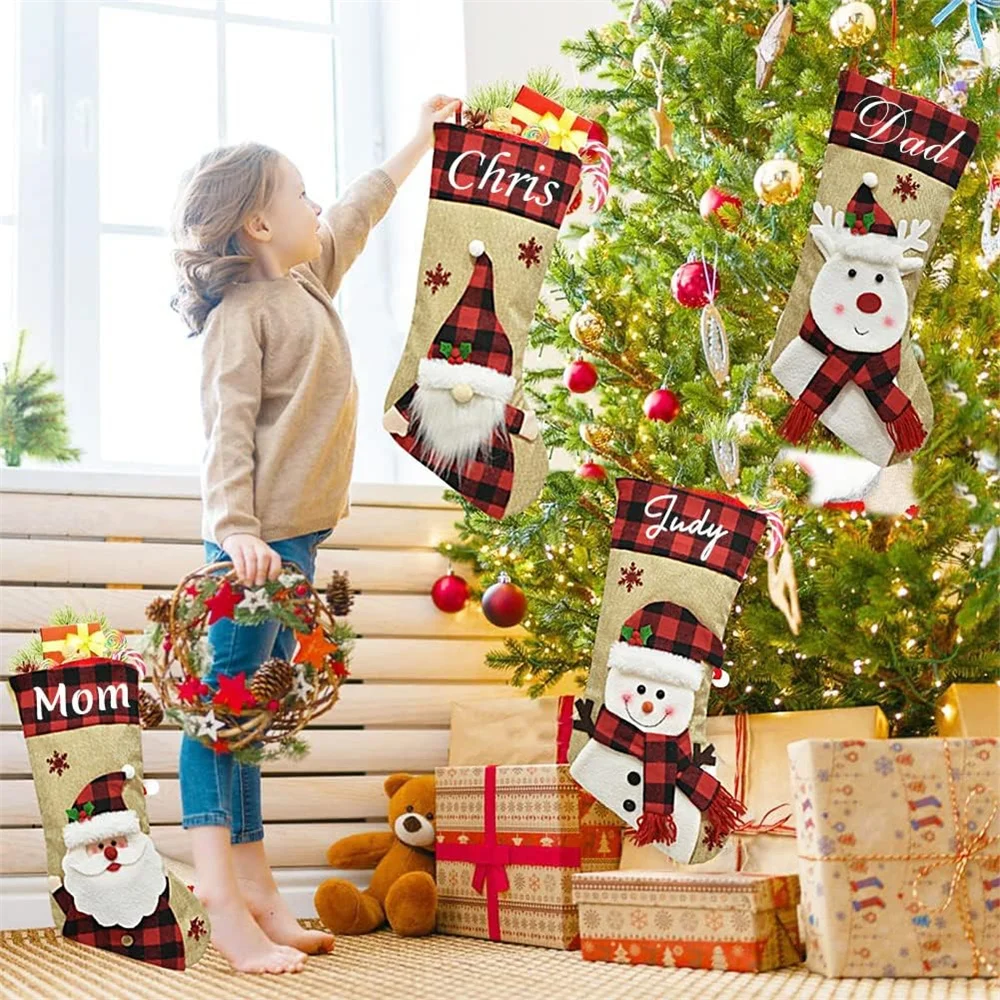 Рождественские праздничные чул – обзор и цена Christmas Stocking Hanging