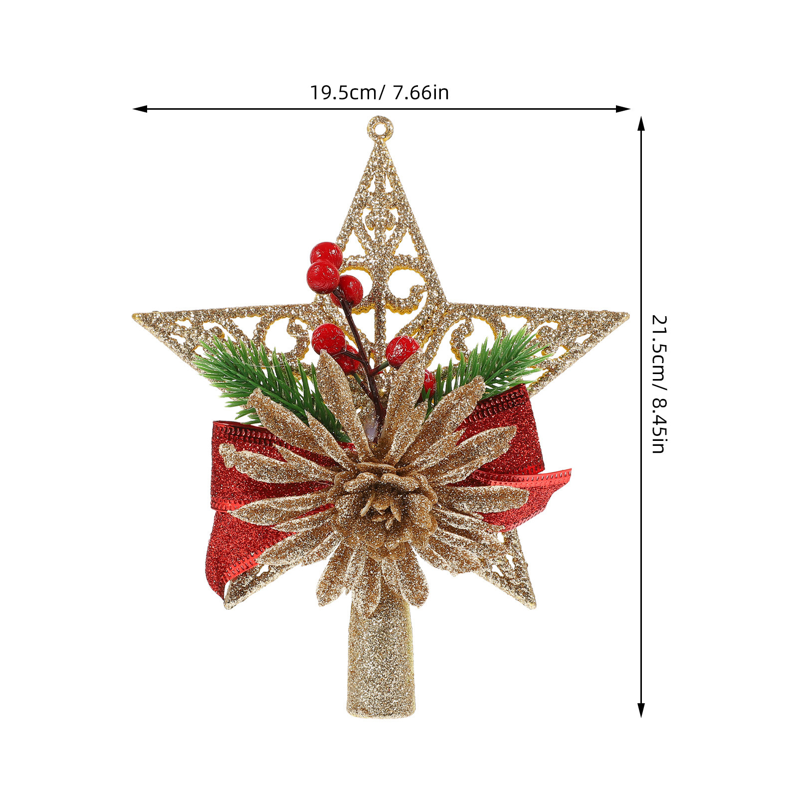 Изысканная пятиконечная звезда – обзор и цена Star Tree Topper