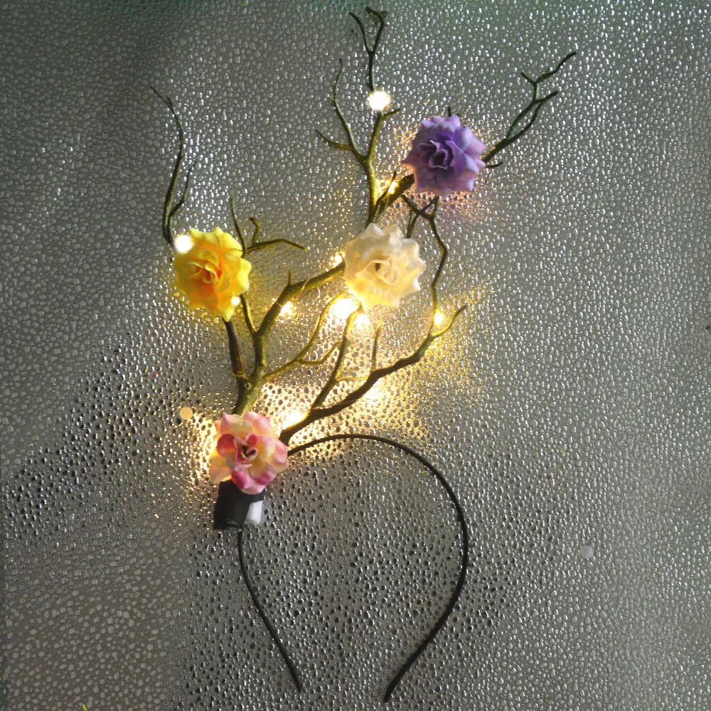 Светящаяся повязка на голову с – обзор и цена Reindeer Antlers Headband