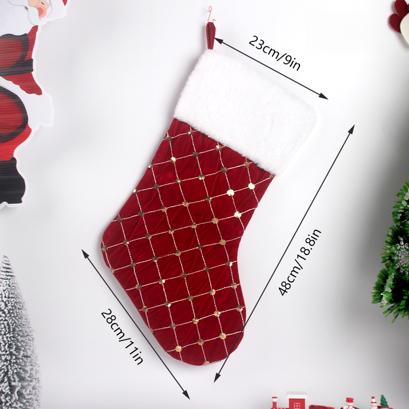 Рождественские чулки, мягкие и – обзор и цена Christmas Stocking Hanging