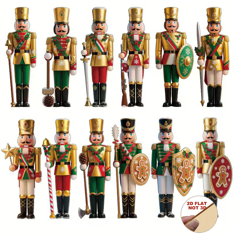 Набор из 12 деревянных 2D-фигу – обзор и цена Nutcracker Figurine
