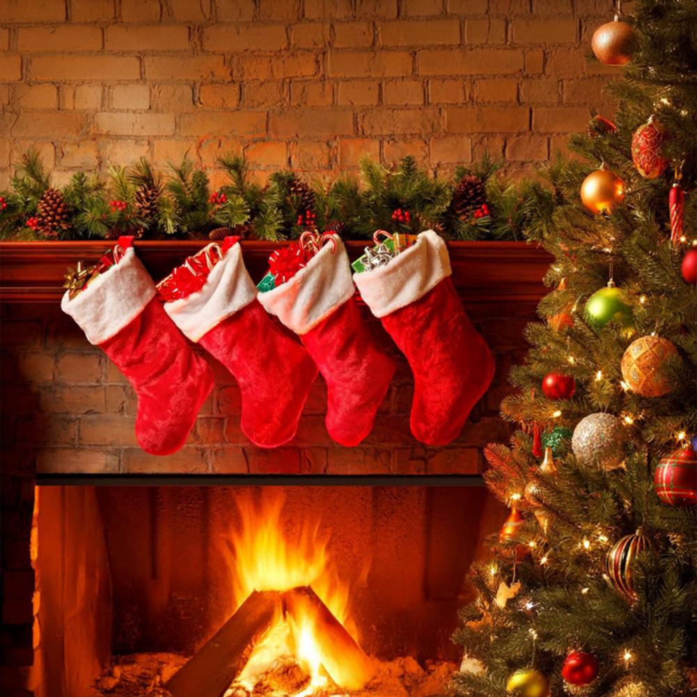 Новогодний декор для вечеринки – обзор и цена Christmas Stocking Hanging
