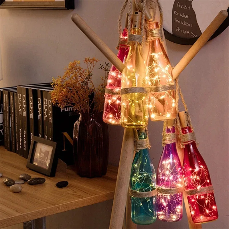 6 шт., 20 светодиодов, бутылка – обзор и цена Led Fairy String Lights