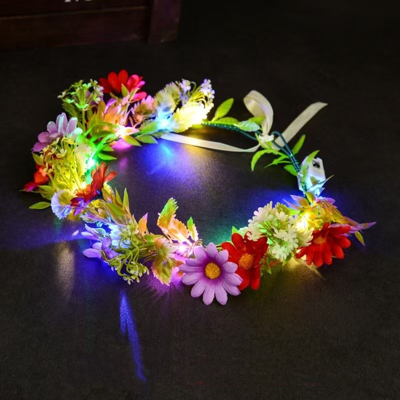 Светящийся цветочный венок с L – обзор и цена Led Fairy String Lights
