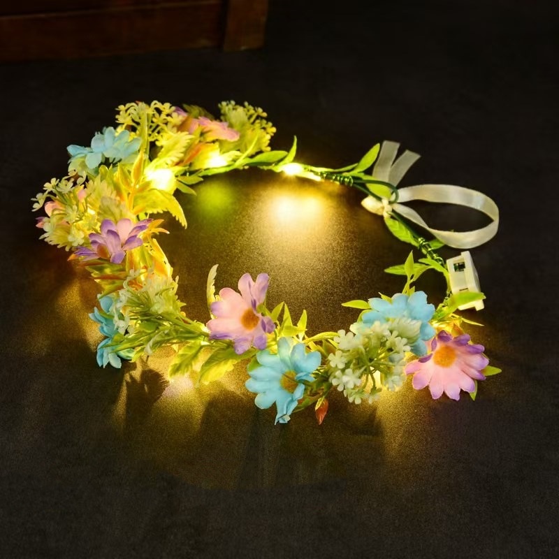 Светящийся цветочный венок с L – обзор и цена Led Fairy String Lights