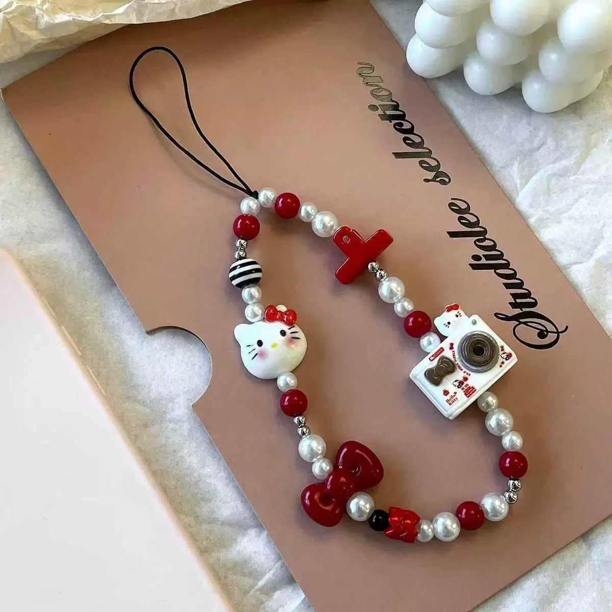 Милый брелок-подвеска Hello Ki – обзор и цена Ribbon Bow Gift