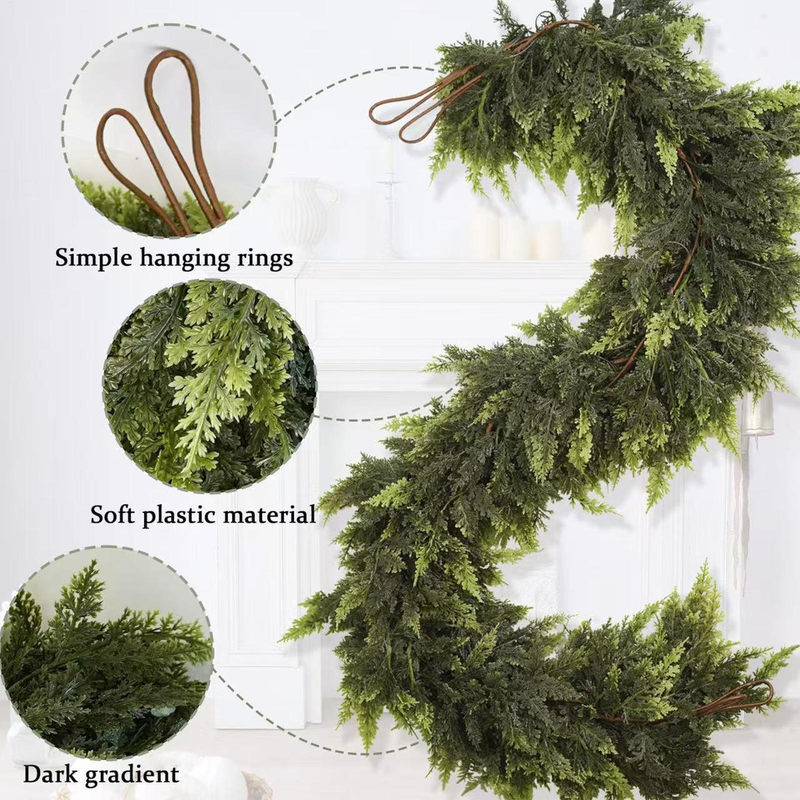 Искусственные рождественские г – обзор и цена Christmas Wreath Fake