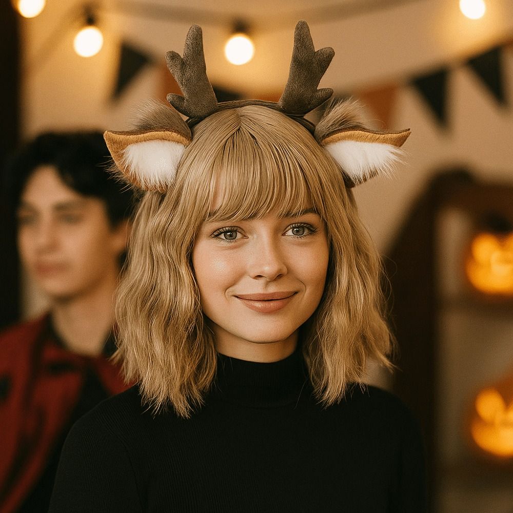 Оленьи уши, повязка на голову  – обзор и цена Reindeer Antlers Headband