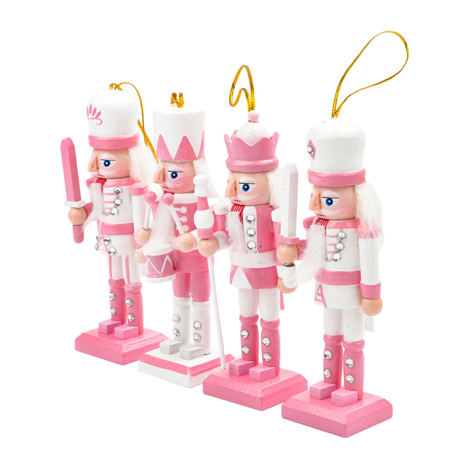 Набор из 4 деревянных фигурок- – обзор и цена Nutcracker Figurine