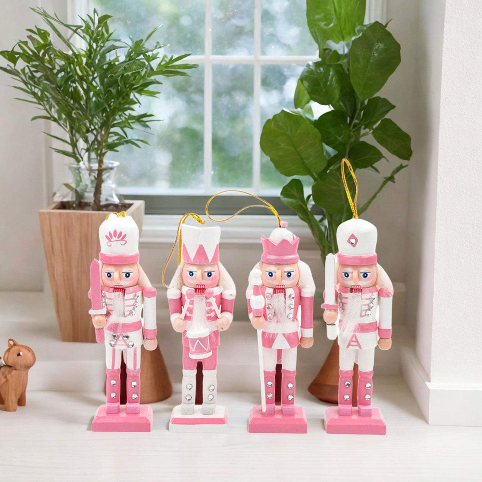 Набор из 4 деревянных фигурок- – обзор и цена Nutcracker Figurine