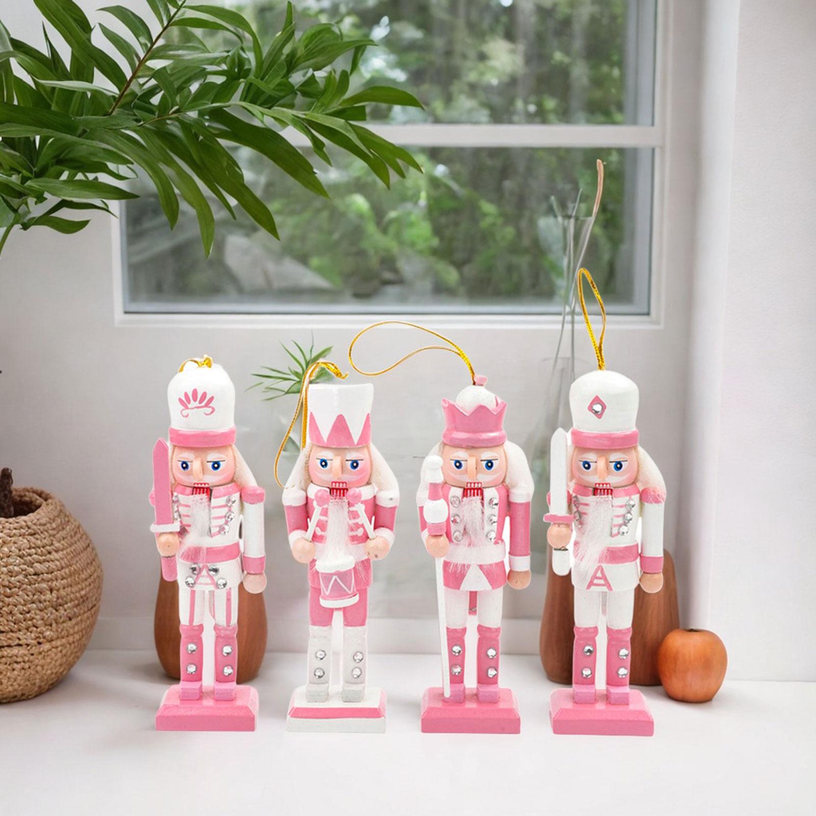 Набор из 4 деревянных фигурок- – обзор и цена Nutcracker Figurine