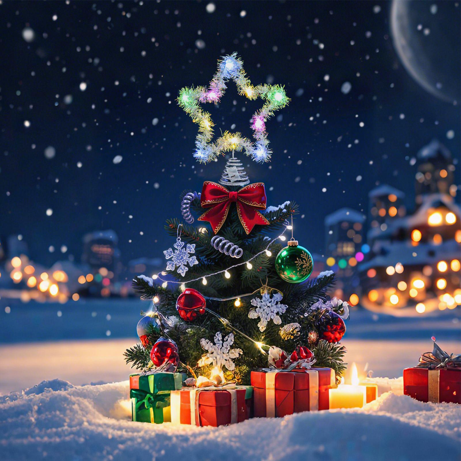 Топпер для рождественской елки – обзор и цена Star Tree Topper