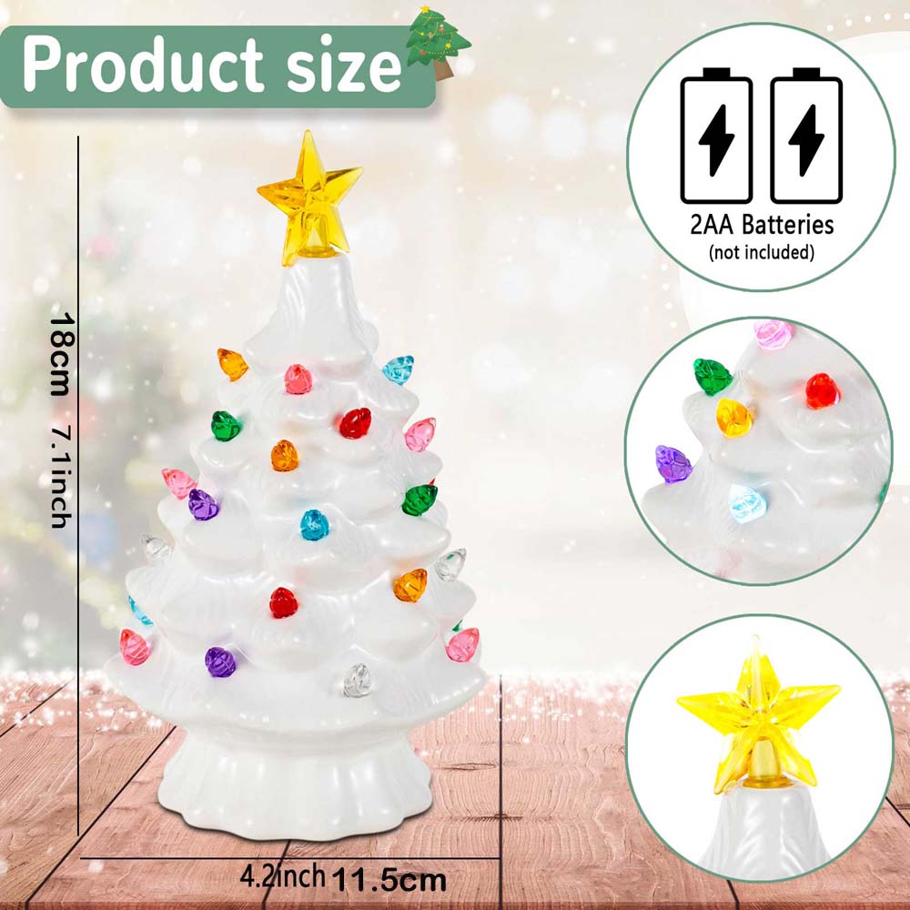 7-дюймовый керамический декор  – обзор и цена Star Tree Topper