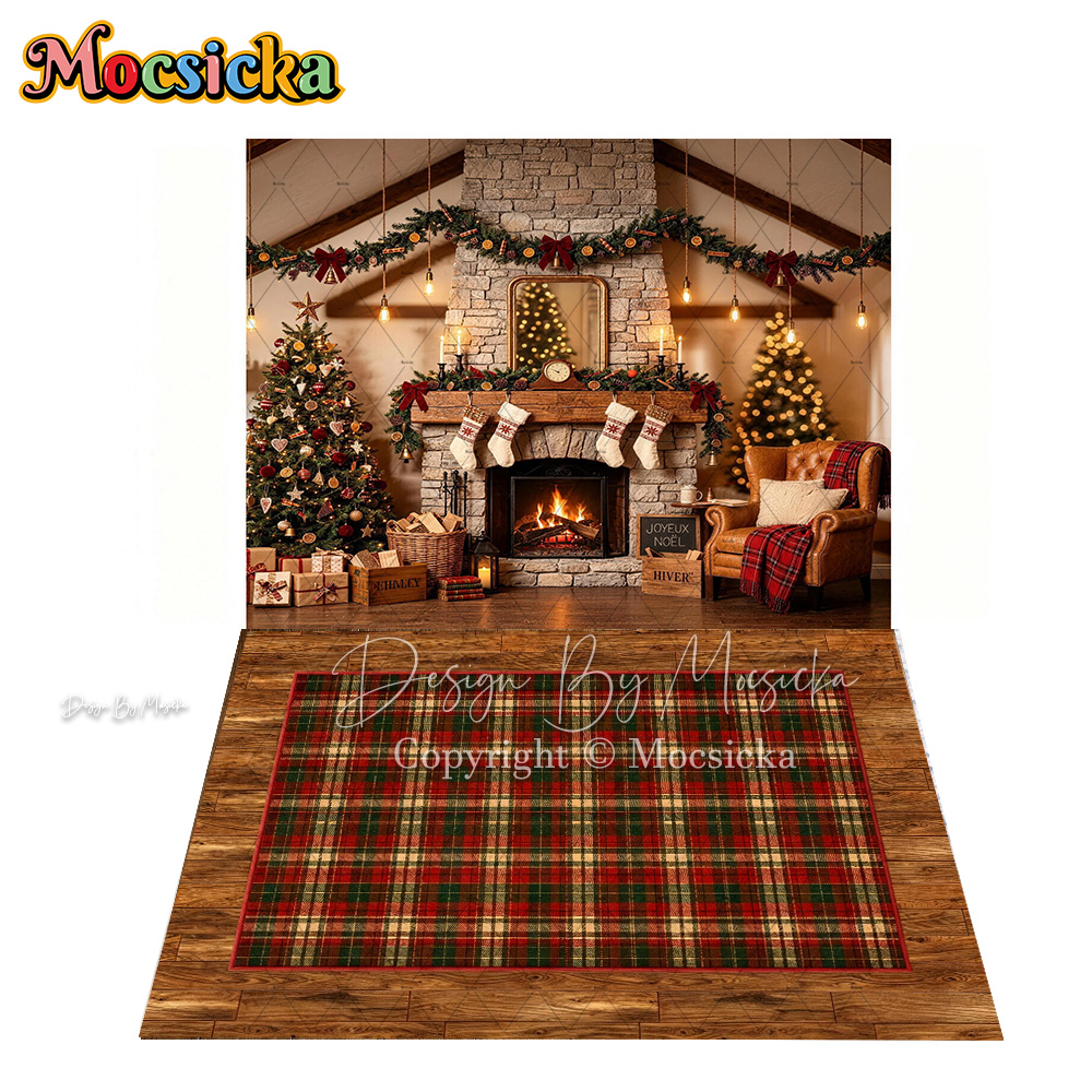 Фон для фотосъемки Mocsicka: Р – обзор и цена Christmas Throw Blanket