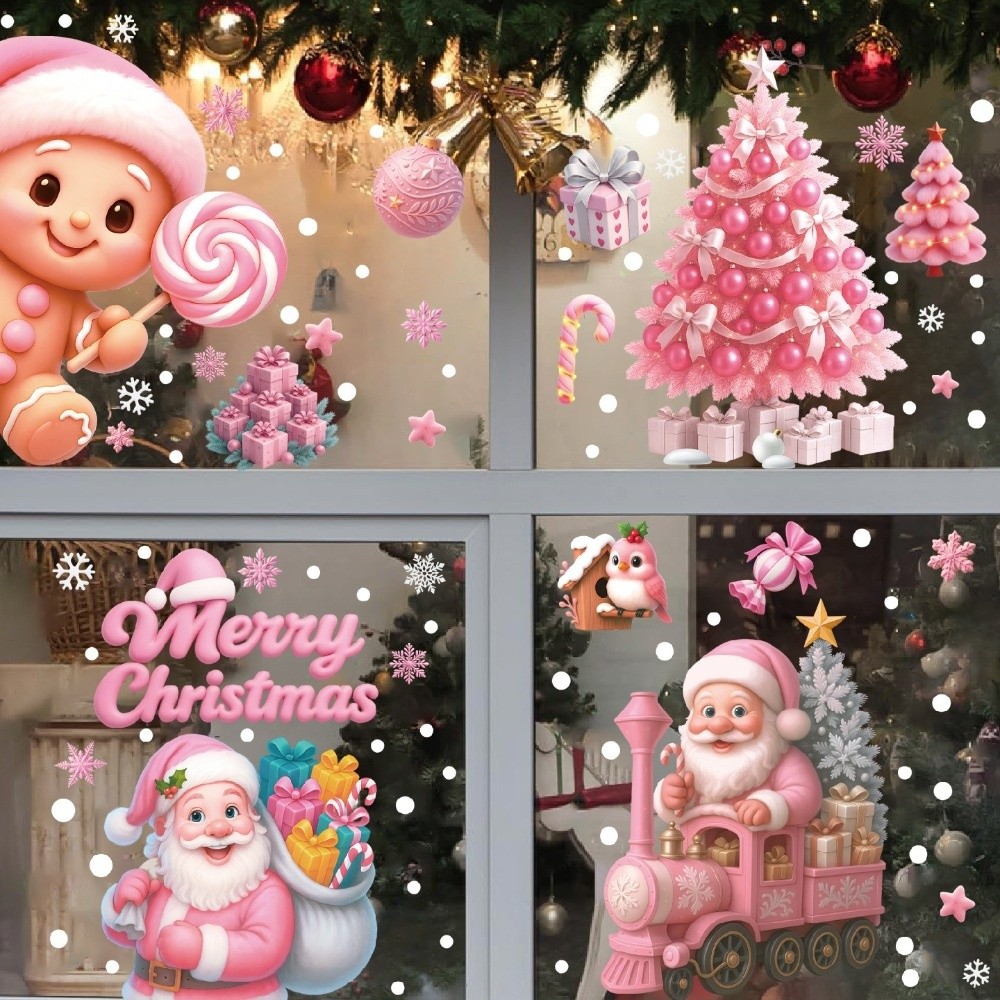 Съемные наклейки на окно из ПВ – обзор и цена Snowflake Window Decal