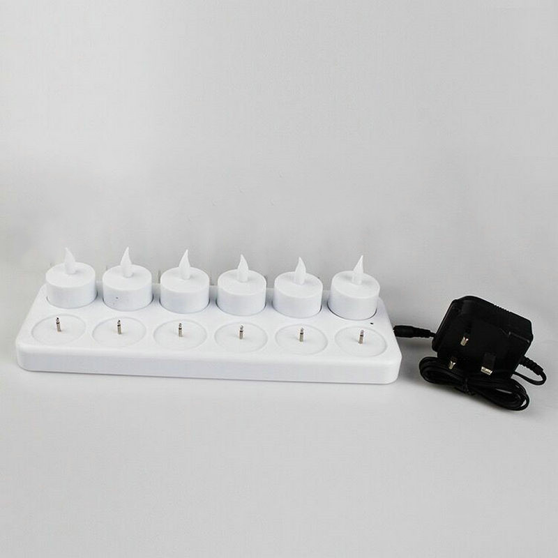 Набор из 12 перезаряжаемых све – обзор и цена Holiday Candle Set