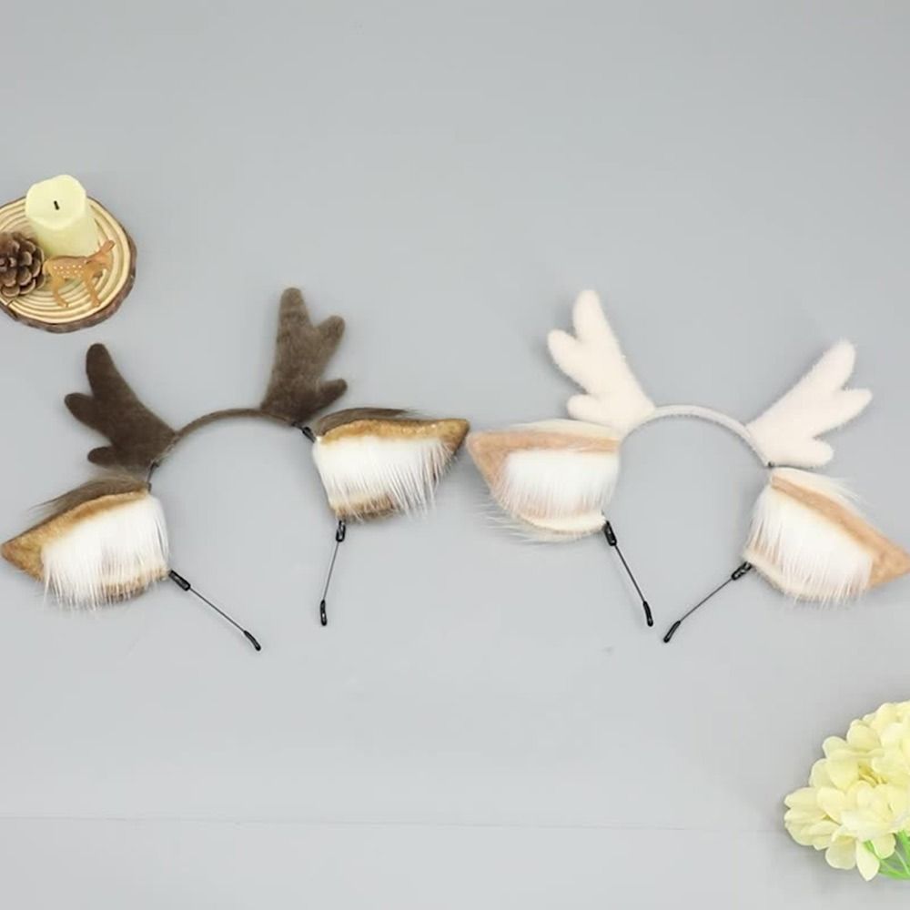 Оленьи уши, повязка на голову  – обзор и цена Reindeer Antlers Headband