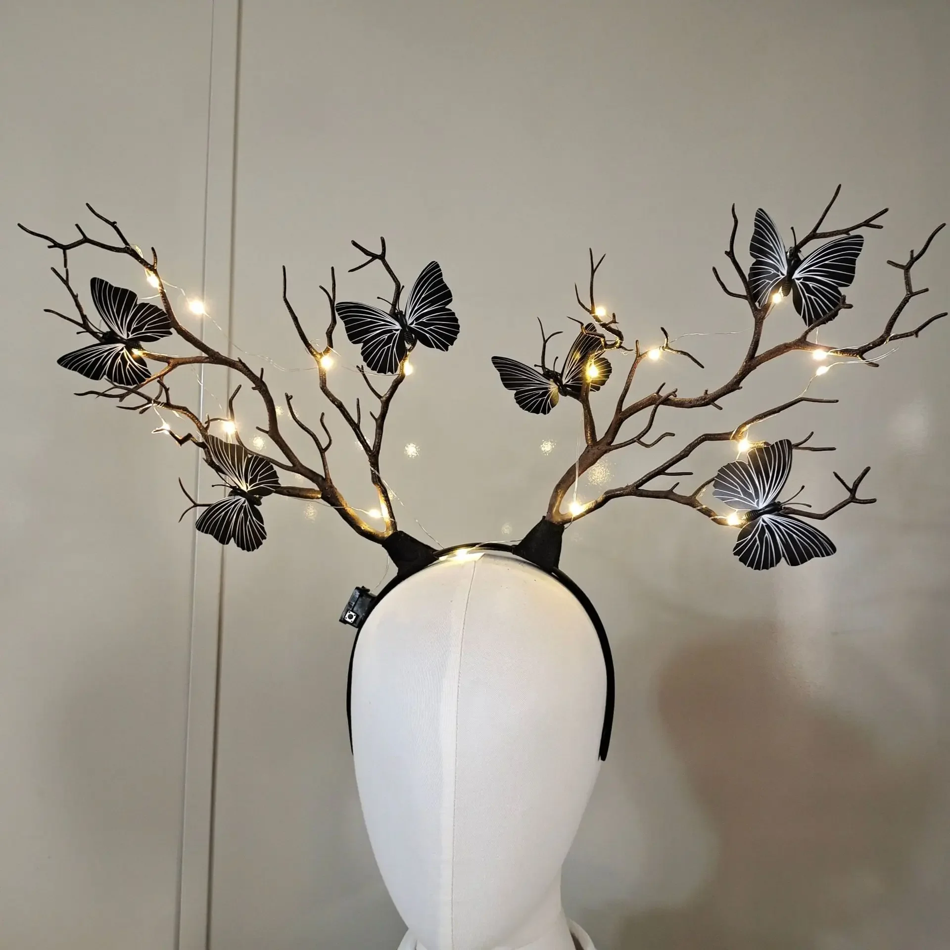 Женская светящаяся повязка на  – обзор и цена Reindeer Antlers Headband