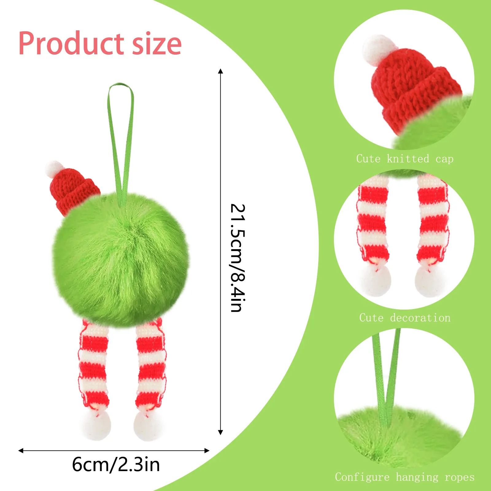 Рождественский зеленый длинный – обзор и цена Santa Hat Plush