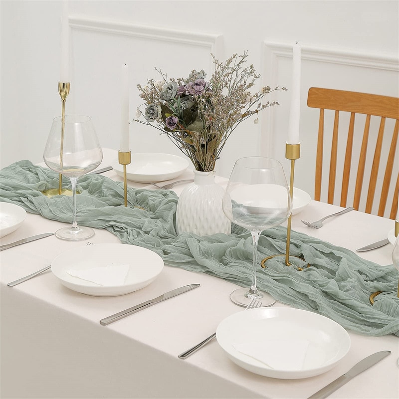 Полупрозрачная Марля Свадебная – обзор и цена Christmas Table Runner