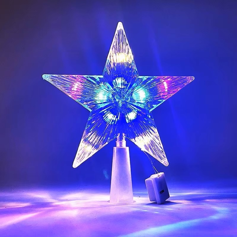 Светящаяся пятиконечная звезда – обзор и цена Star Tree Topper
