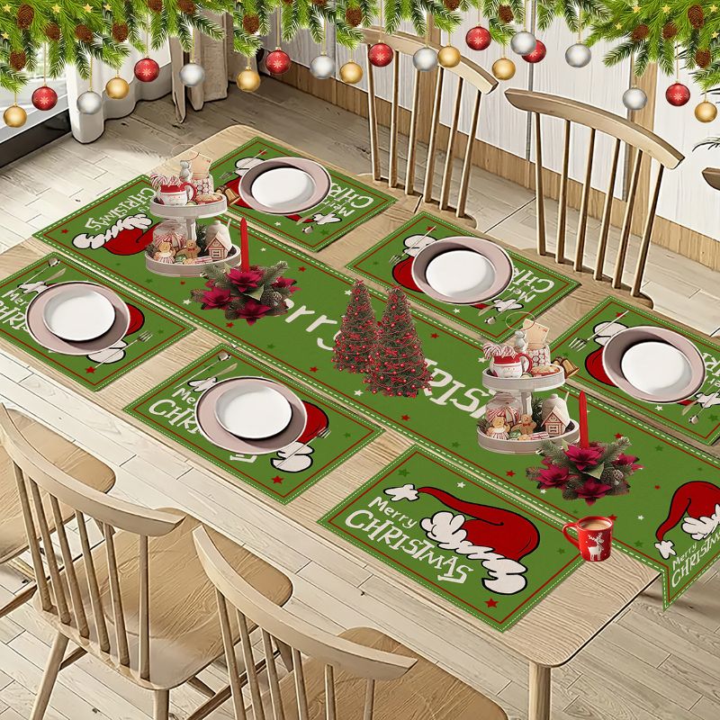 Набор милых рождественских ска – обзор и цена Christmas Table Runner