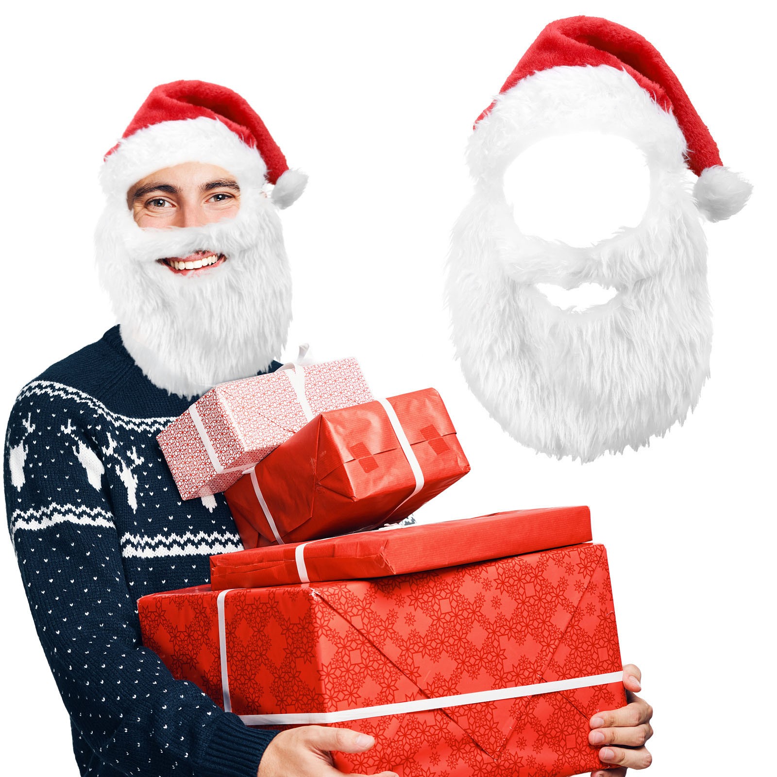 Новая мяч для взрослых, плюшев – обзор и цена Santa Hat Plush