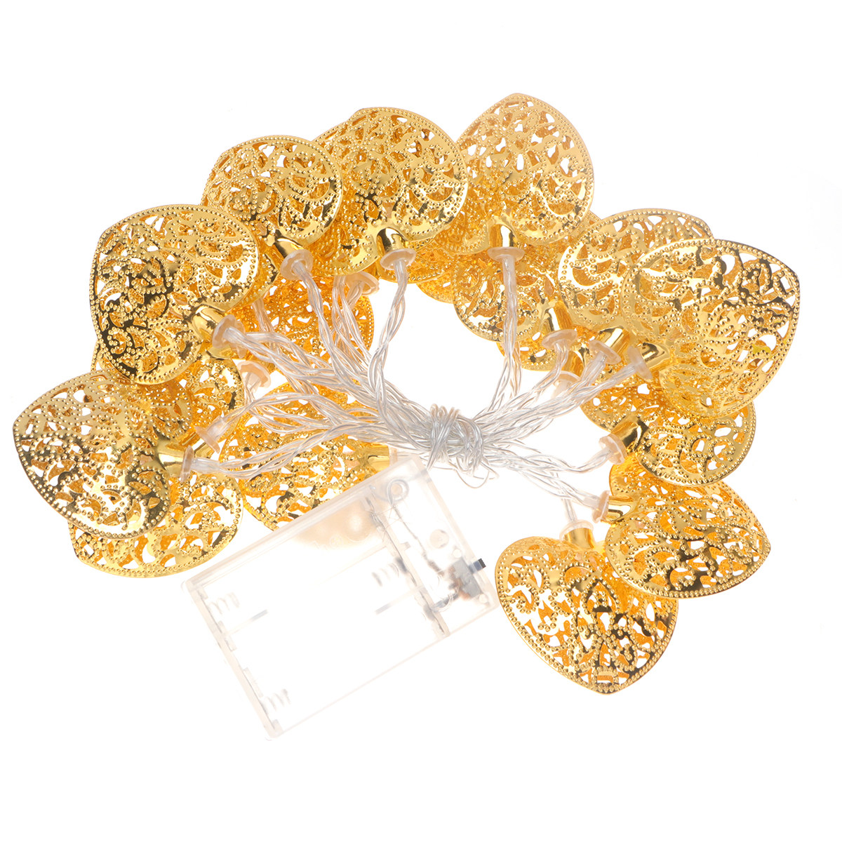 Гирлянда-сердце на 20 светодио – обзор и цена Led Fairy String Lights
