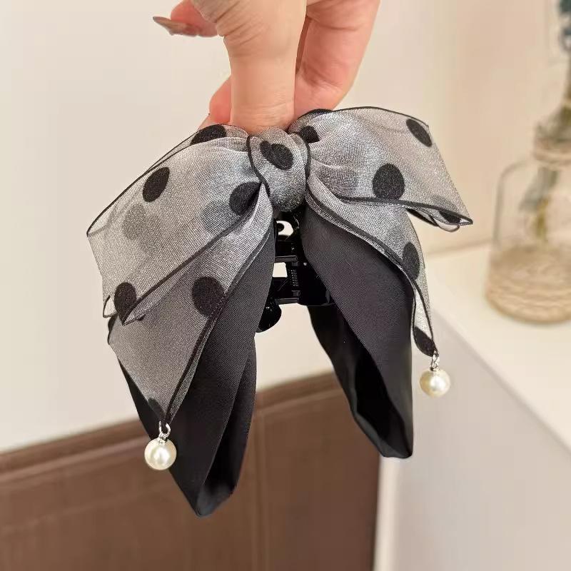 Элегантная серая заколка для в – обзор и цена Ribbon Bow Gift